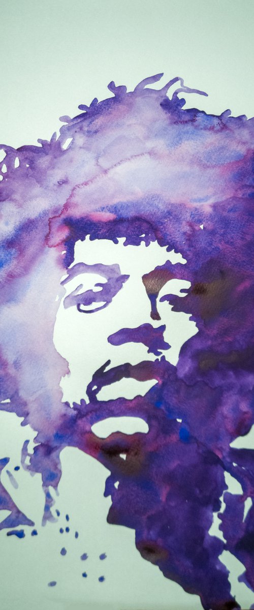 Jimi Hendrix by Aneta Gajos