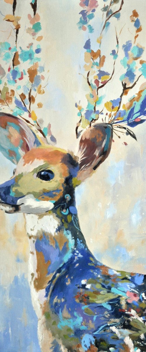 My fairytale deer by Elvira Sultanova