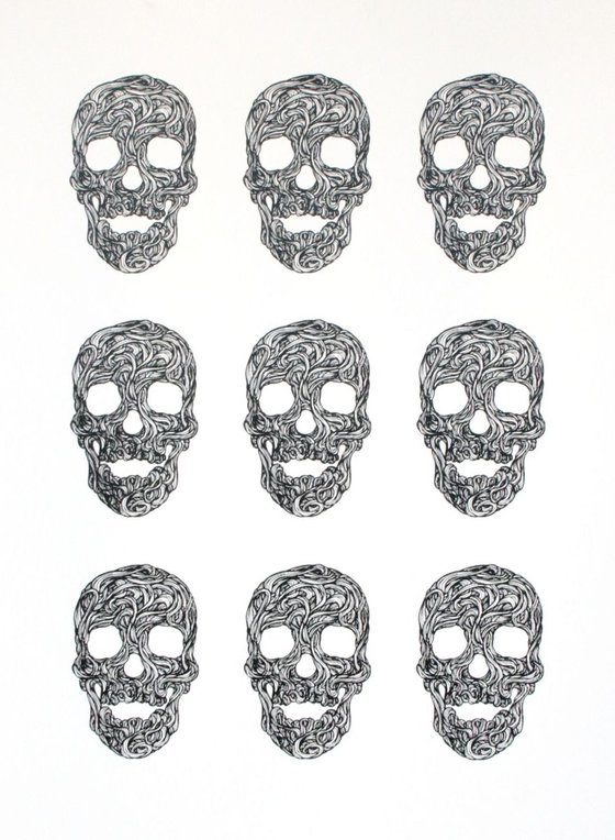 Swirly Skulls