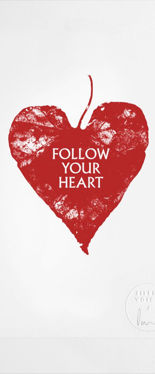 Follow Your Heart (unframed) by Paul West