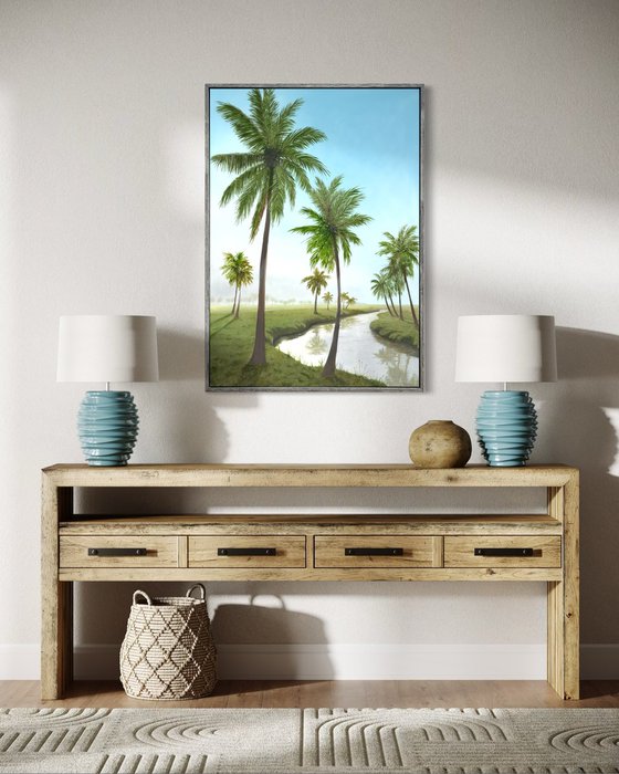 River of Quiet Palms