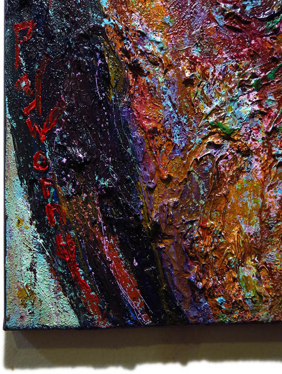 D*p様 Oil painting 作者不明 K.TAKAHASHI / 作者不明 /壺 /油彩画 F8/8号サイズ(油絵）【中古