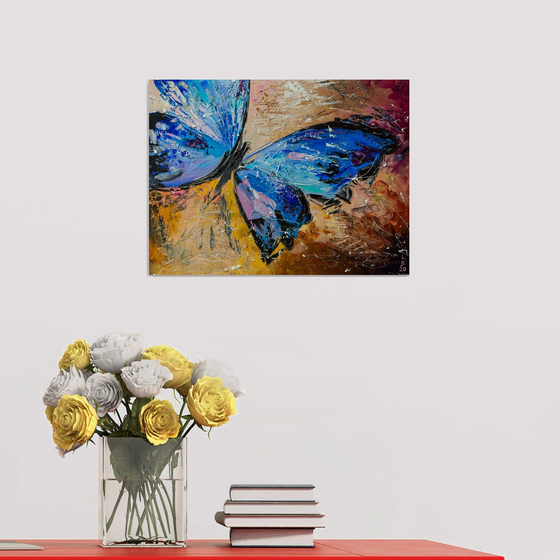 Blue butterfly