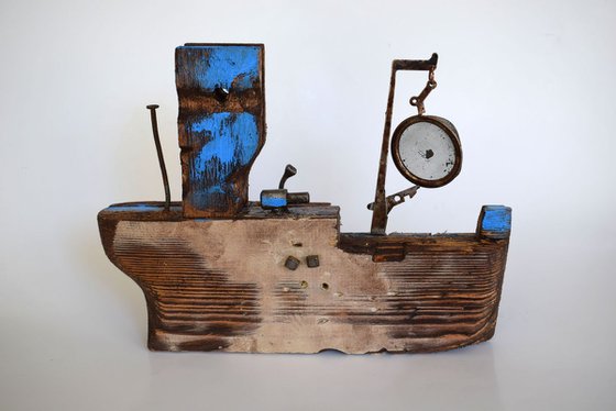 wooden ship " Merlin"