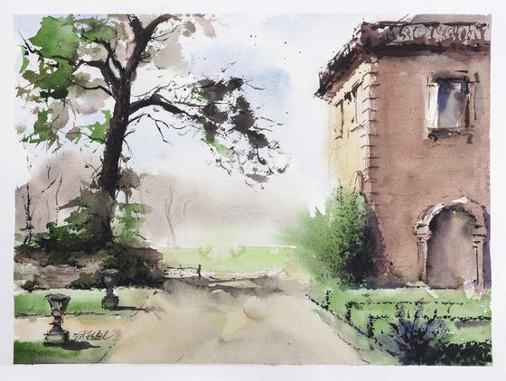 Lamport Hall Garden II