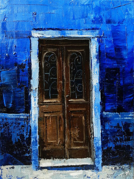 Door #1 18×24cm