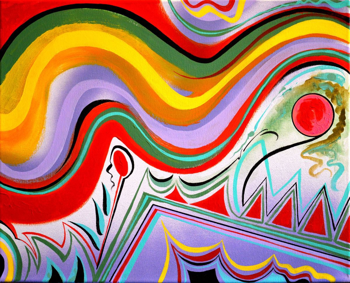 Electric Tapestry II by Ben De Soto