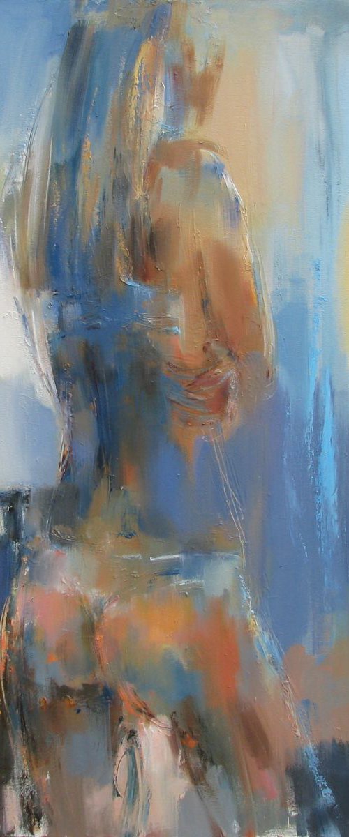 In blue shadow by Nelina Trubach-Moshnikova