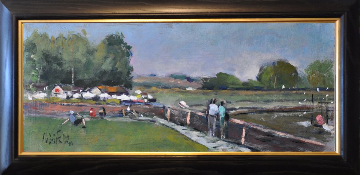 Cafe by the River Arun by Andre Pallat