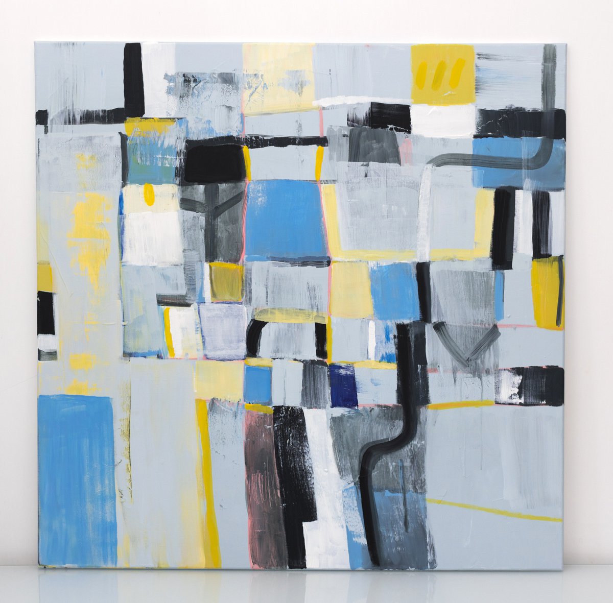 Geometric Painting , Superpowers 06 By Duealberi, 39 X 39, Artwork For Sale On Artfinder