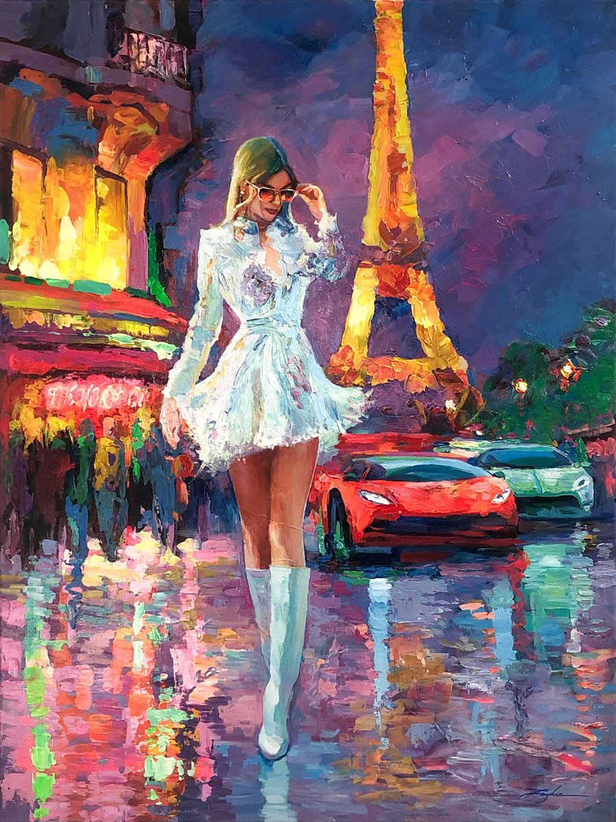  Mirages Of Paris By Viacheslav Zaykin, 29 X 39, Artwork For Sale On Artfinder