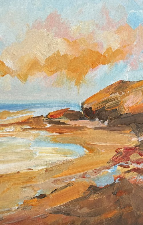 Sorrento Back beach No 52, by Liliana Gigovic