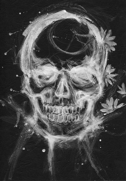 White_Skull by Doriana Popa