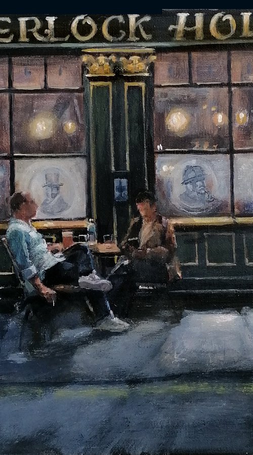 Sherlock Holmes Pub, London by Alan Harris