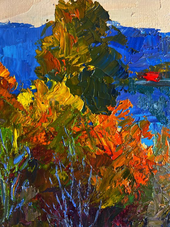 View from the Autumn Forest