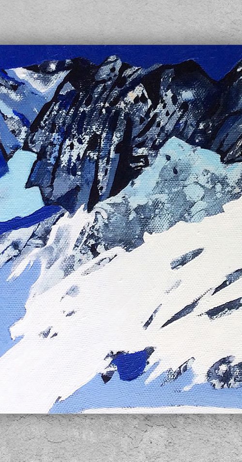 Abstract painting, abstract landscape by Kate Kulish