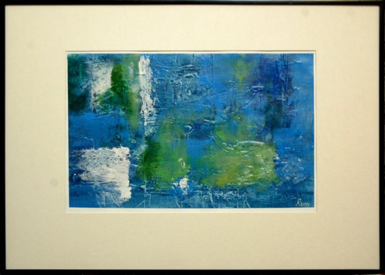 ABSTRACT VARIATIONS # 62. Framed.