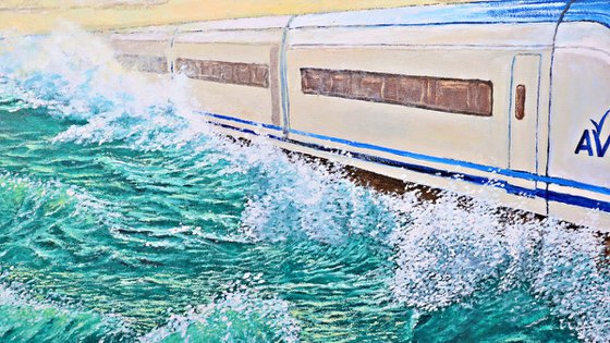 Tren AVE Transindico Sanghai  - La Azohia