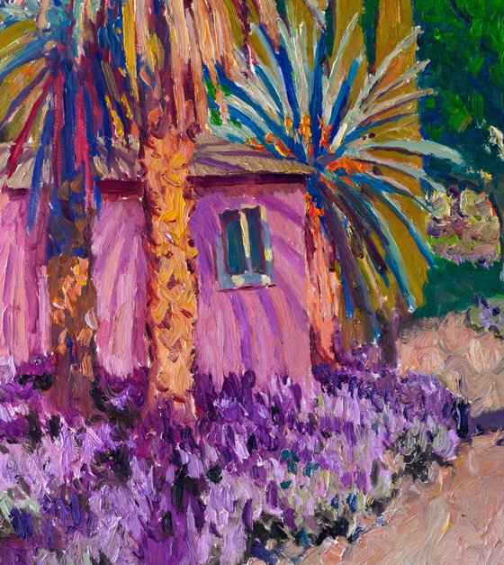 Pink House in the Park