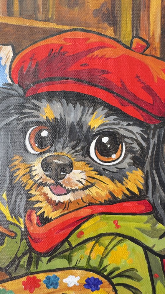 Bon from Lisbon: Little Artist at Work