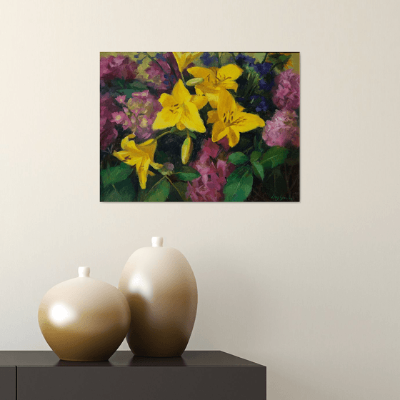 Yellow Lilies