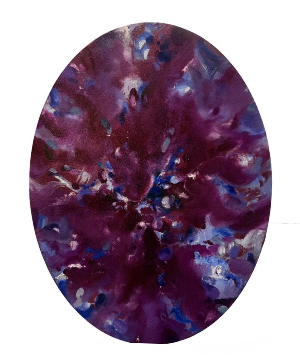 Purple Dream By Daiva Karaliute, 12 X 16, Artwork For Sale On Artfinder