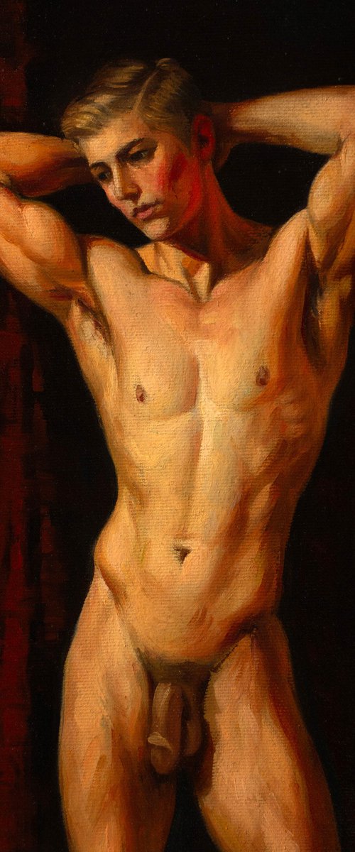 RED CURTAIN by Yaroslav Sobol