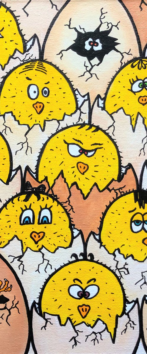 Hatching by Lena Smirnova