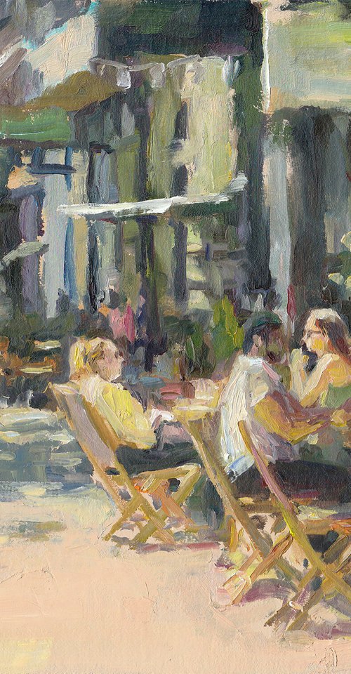 Street, sunny day by Vachagan Manukyan