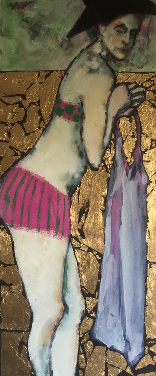 Pink Nightdress by Odette Farrell