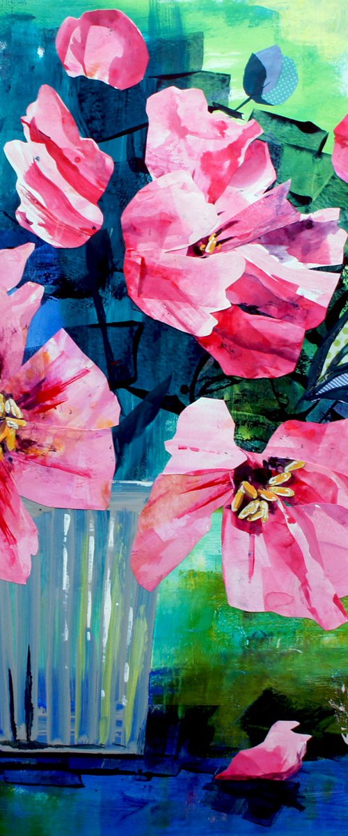 Peony Still Life by Julia  Rigby