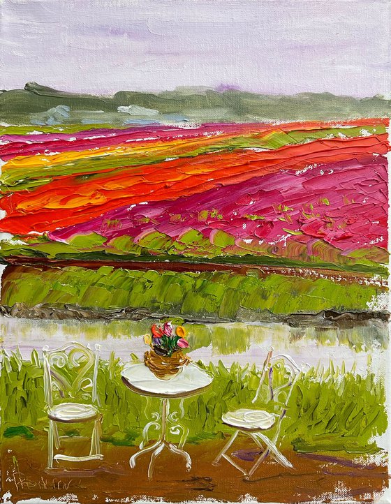 Tulip Fields Serenity
