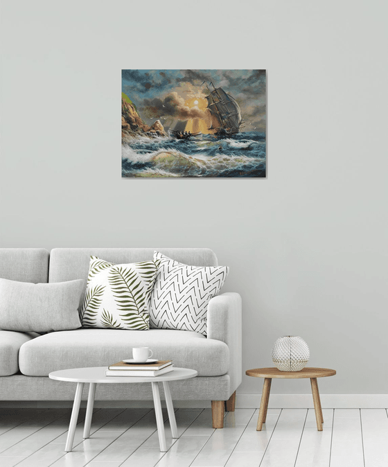 Restless sea 1