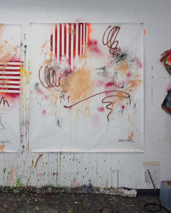 She paints outside the lines No. 2