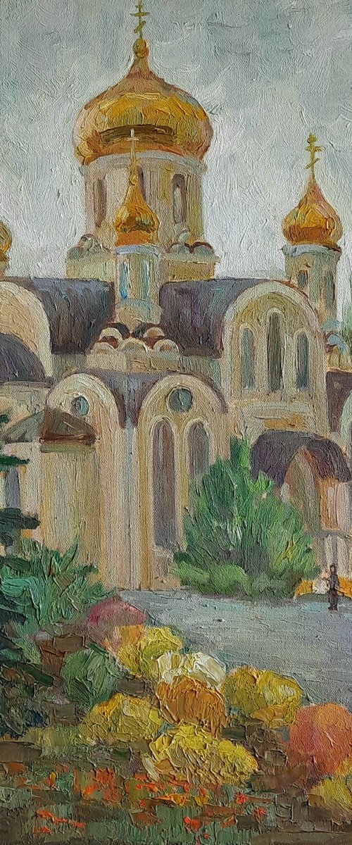 Iversky Monastery, Odessa by Svetlana Norel