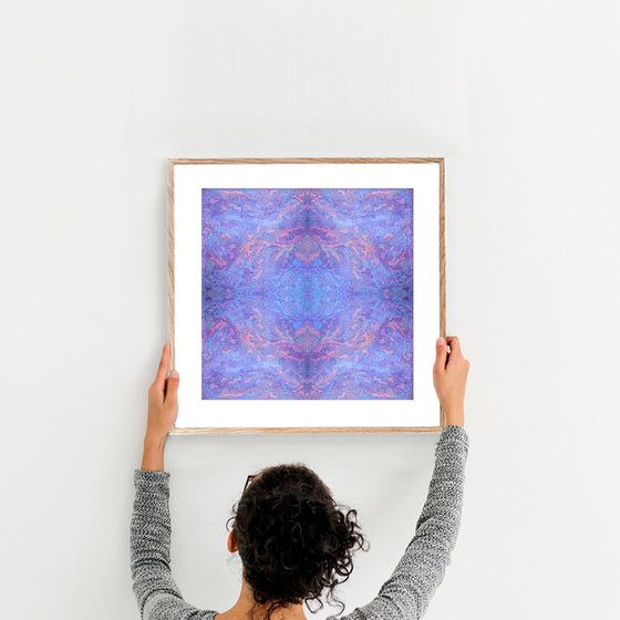 Jacaranda Blue Mandala