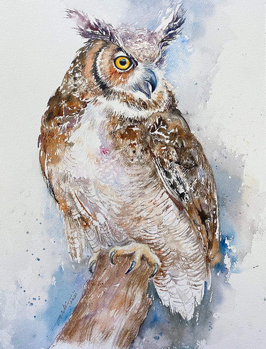 Egor_ Eagle Owl by Arti Chauhan