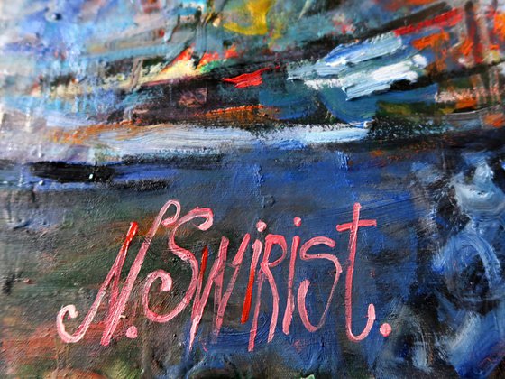 “Calla Lilies and Glasses”