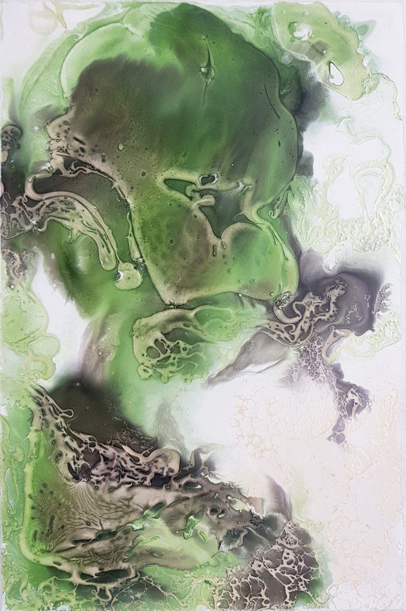 Abstract Tropical forest #013 by Svetlana Lileeva