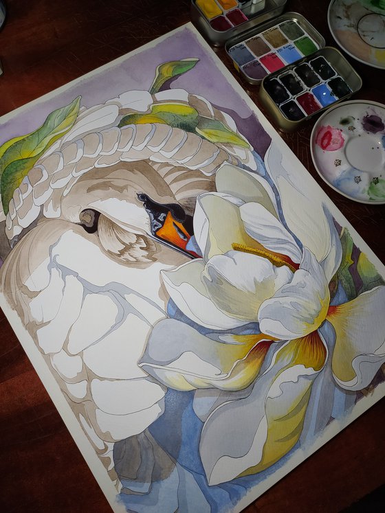 Dance of the Blue Swan