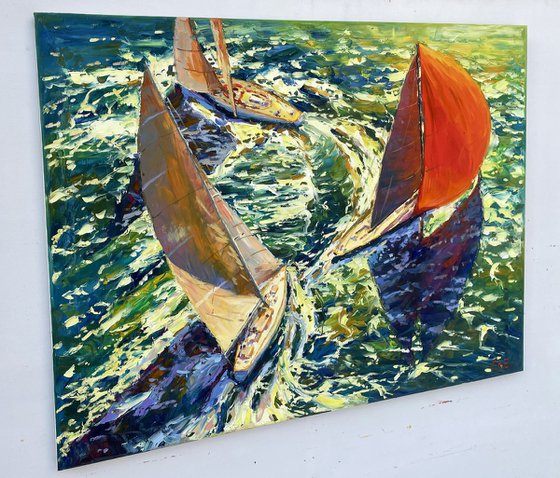 Captive to the waves