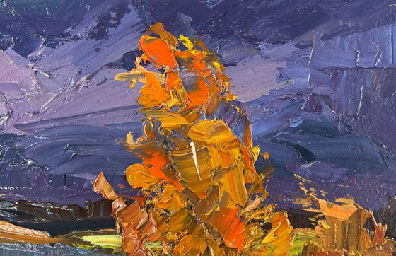 Autumn Landscape with a View of the River