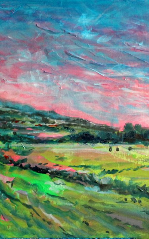 Strawberry Skies by Paul J Best