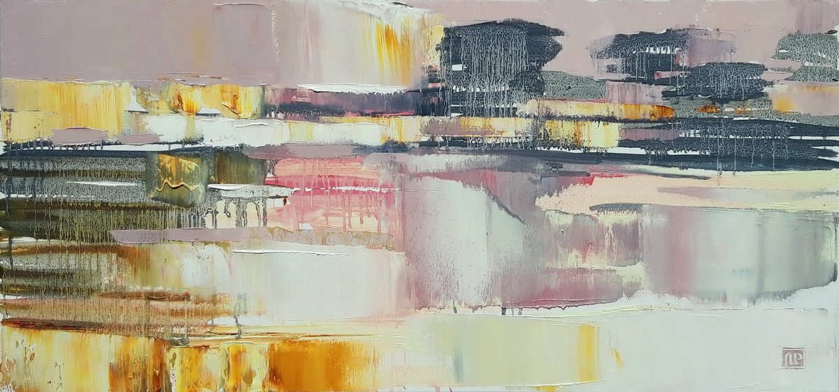 Warm Evening. By Lesya Ros, 37 X 18, Artwork For Sale On Artfinder