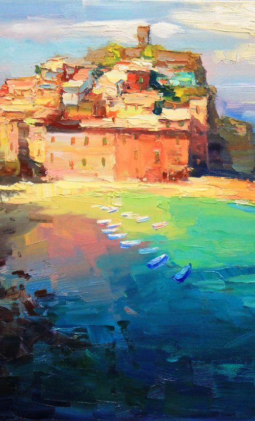 Vernazza Cinque Terre by Sergei Chernyakovsky