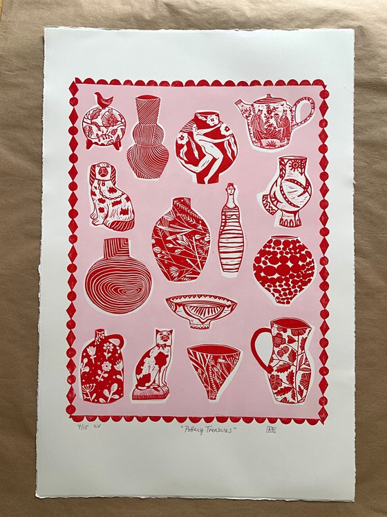 Pottery Treasures (pink)