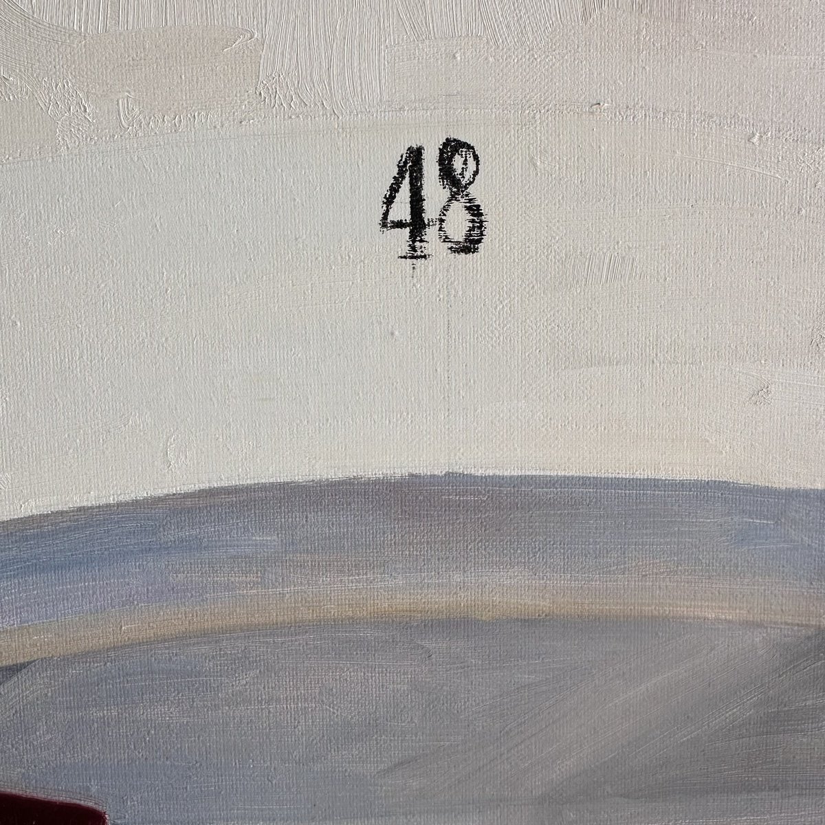 Photorealistic Cityscapes Oil Painting By Nataliya Lemesheva, 35 X 46", Door 15, Original Artwork