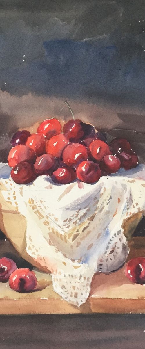 Cherries by Jing Chen