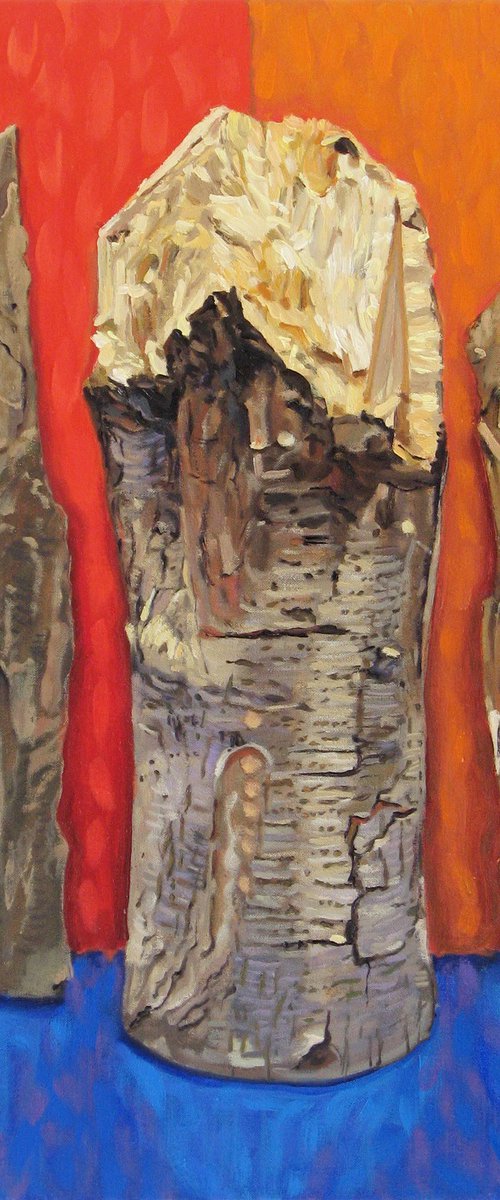 Standing Timber and Bark by Richard Gibson