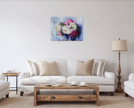 Modern peonies